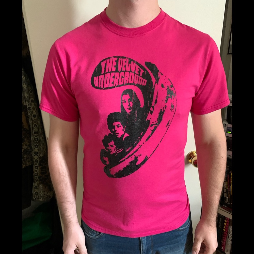 Velvet Underground print Tee - Light wear- Medium